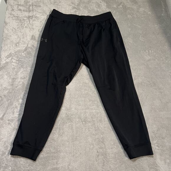 Under Armour Sportstyle Pants Mens XL ColdGear Jogger Athletic Training Loose Fi - Picture 1 of 10